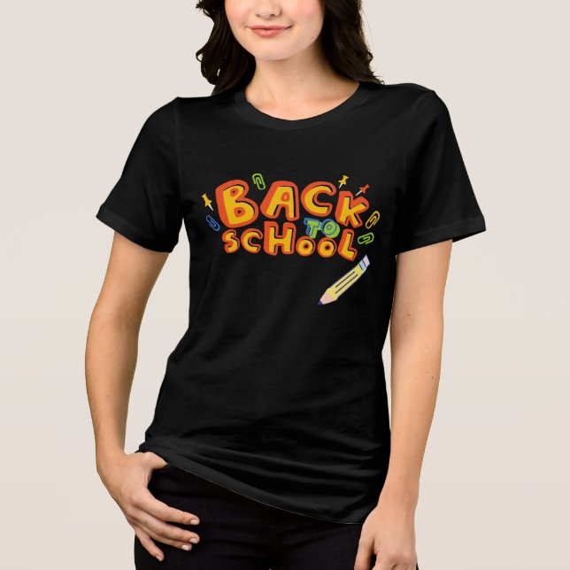 Back to school-läge | Chef Babe Student Tshirt T Shirt (Framsida)
