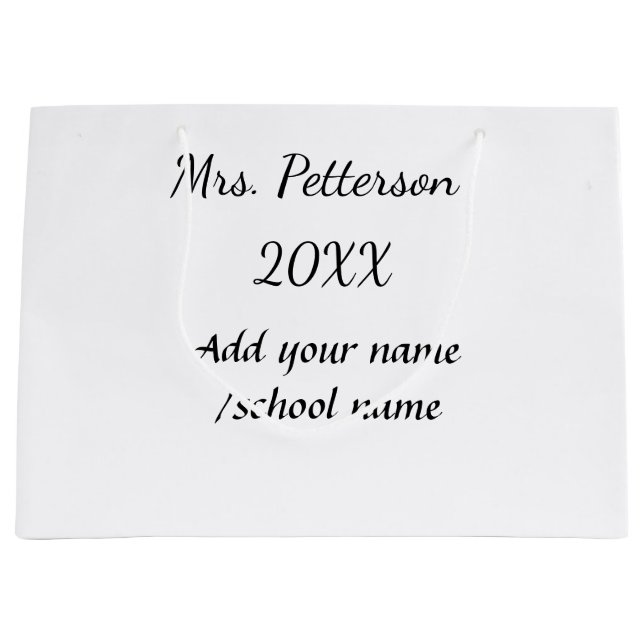 Back to school lägger till lärare i namn-skolan na (Framsidan)