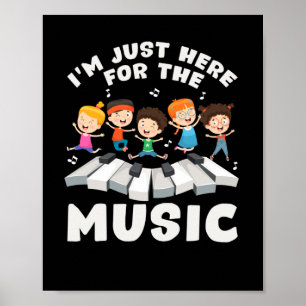 Back to school Lärare är här för musiken Poster