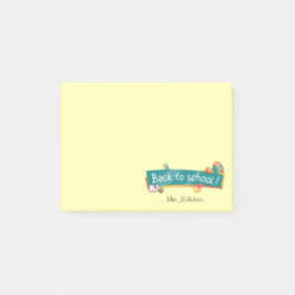 Back to school Lärare Post-it® Notes Post-it Block