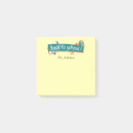 Back to school Lärare Post-it® Notes Post-it Block