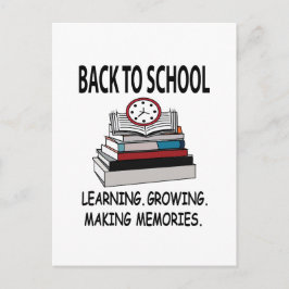 Back to school Lärare Student Back to school Vykort