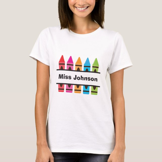 Back to school Lärare T-Shirt (Framsida)