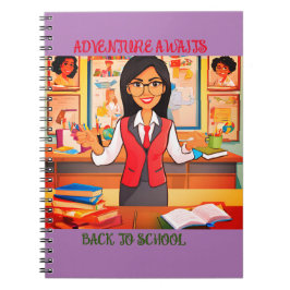 Back to school Lärares fotopatbok Spiral Anteckningsbok