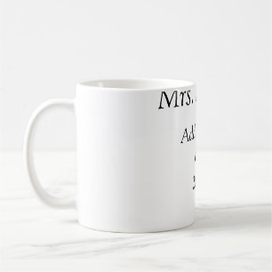 Back to school-läraruppskattning, tillägg till års kaffemugg