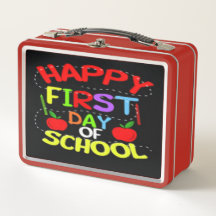 Back to school Lunch Box för Kindergarten