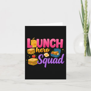 Back to school Lunch Dam Squad Lunch Hero Squad P Kort