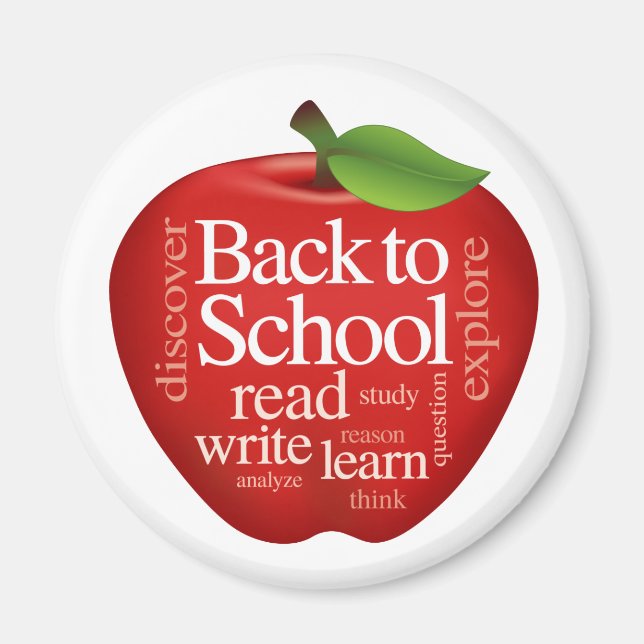 Back to school magnet (Framsidan)