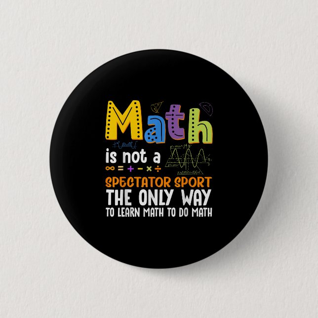 Back to school Math är inte en idrottsmatematik fö Knapp (Framsida)