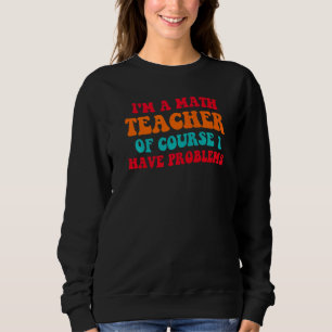 Back to school Math Teacher Retro Teacher Math M T Shirt