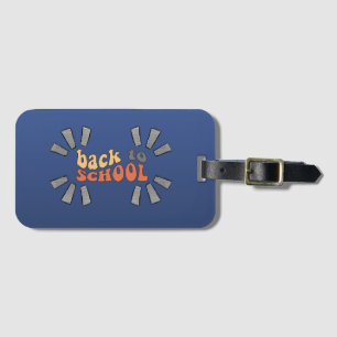 Back to school med animerad vrid bagagebricka