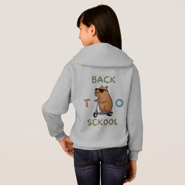 Back to school med  björn t shirt (Hel baksida)