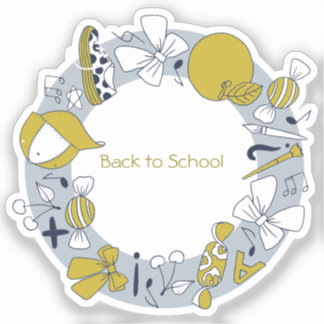 Back to school med Darling Little Sak Sticker Klistermärken
