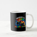 Back To School Monster Truck Boys First Day Of Fou Kaffemugg<br><div class="desc">Back To School Monster Truck Boys First Day Of Fourth Grade</div>