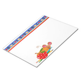 Back to school Mouse Anteckningsblock