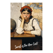 Back to school Norman Rockwell teckning stil