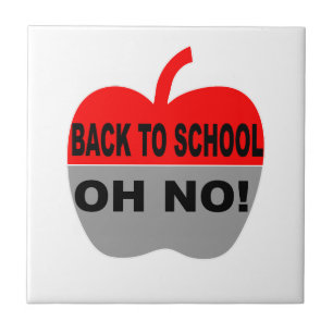 Back to school Oh No Kakelplatta