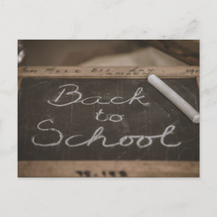 Back to school på en old school-skiffer helg vykort