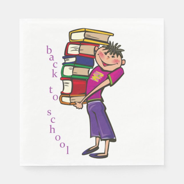 BACK TO SCHOOL PAPPERSSERVETT (Framsidan)
