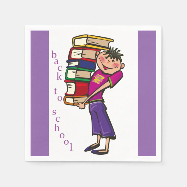 BACK TO SCHOOL PAPPERSSERVETT (Framsidan)