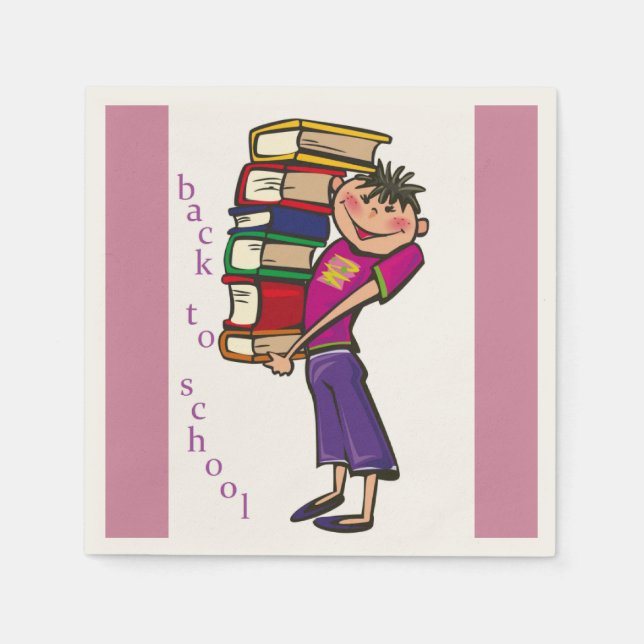 BACK TO SCHOOL PAPPERSSERVETT (Framsidan)