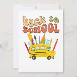 back-to-school party invitation inbjudningar