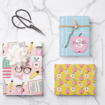 back to school Personlig Monogram
