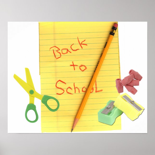 Back to school Poster (Framsidan)
