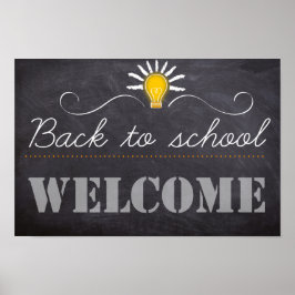 Back to school poster