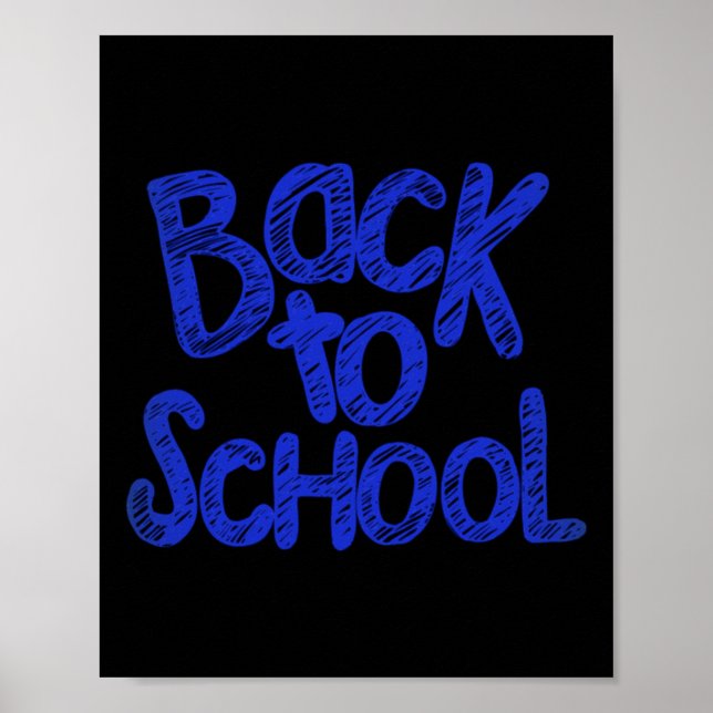 Back to school poster (Framsidan)