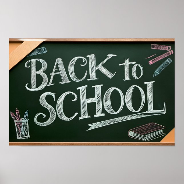 Back to school poster (Framsidan)