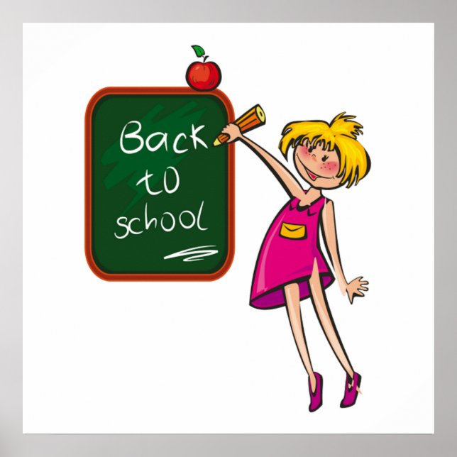 BACK TO SCHOOL POSTER (Framsidan)