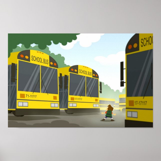 Back to school poster (Framsidan)