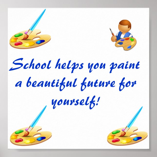 Back to school. poster (Framsidan)