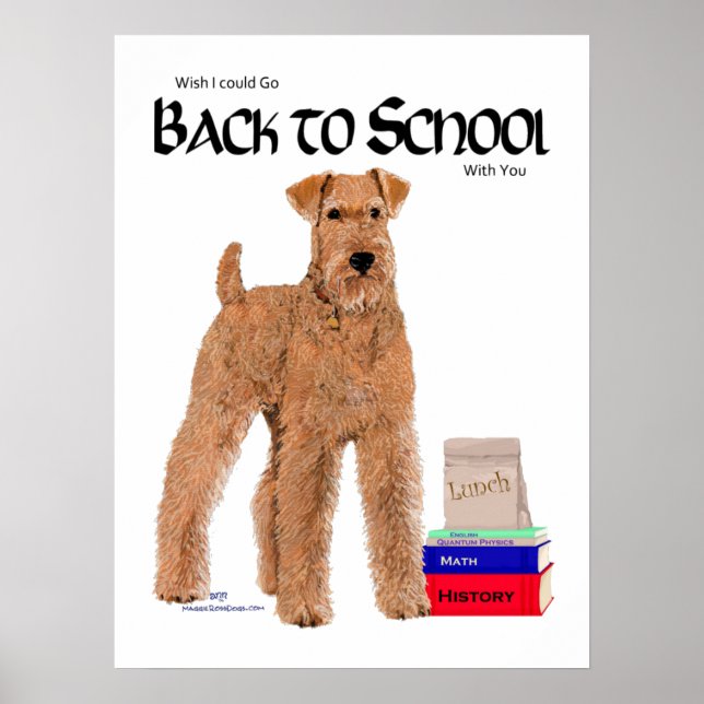 Back to school poster (Framsidan)