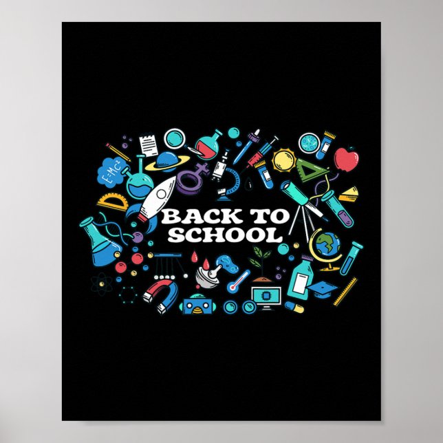 Back To School Problem Solver Troubleshooter Engin Poster (Framsidan)