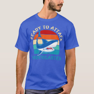 Back to school-redo för att attackera dagis t shirt