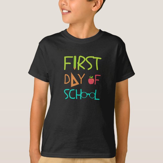 "Back to school" Redo T-Shirt (Framsida)