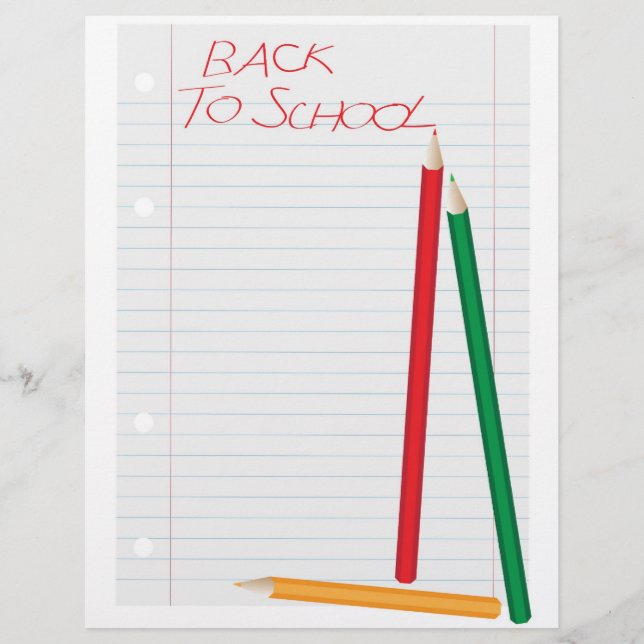 Back to school reklamblad (Framsidan)