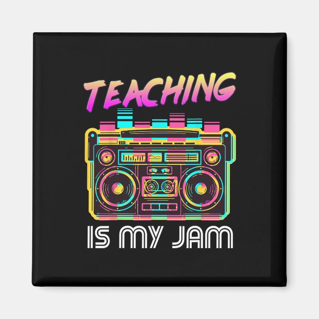 Back to school Retro Teaching är My Sylt 80-talets Magnet (Framsidan)