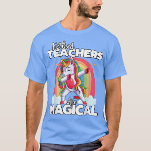 Back to school Retrött Teacher Squad Unicorn Magic T Shirt