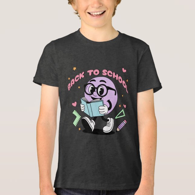Back to school Roligt Mascot T Shirt (Framsida)