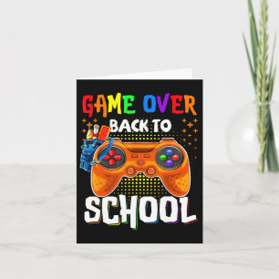 Back to school Roligt-spel över Student Conr. Kort