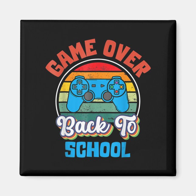 Back to school Roligt-spel över Student Conr. Magnet (Framsidan)