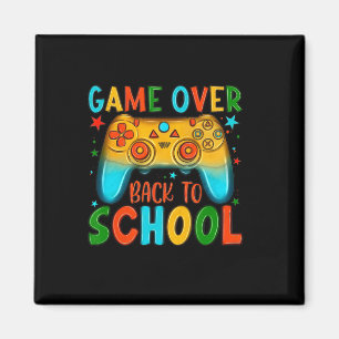 Back to school Roligt-spel över Student Kid Magnet