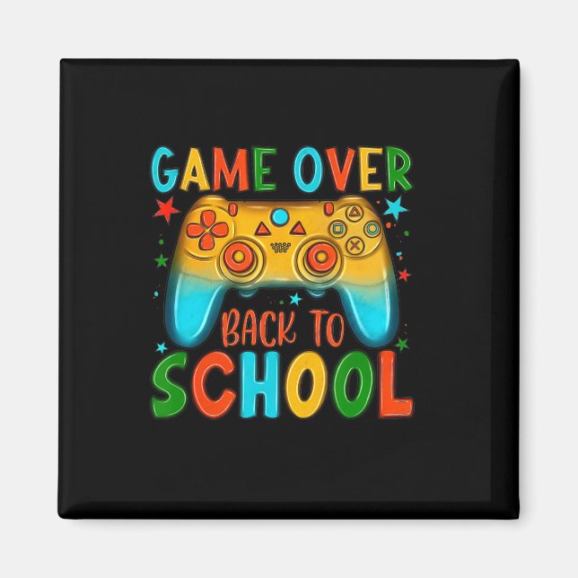 Back to school Roligt-spel över Student Kid Magnet (Framsidan)
