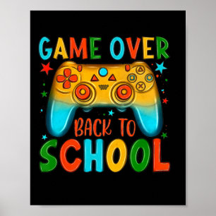 Back to school Roligt-spel över Student Kid Poster