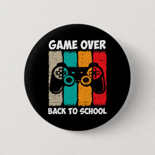 Back to school Roligt-spel över Student-lärarvideo Knapp