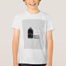 Back to school-ryggsäck - Lustigt tillbaka till ve T Shirt