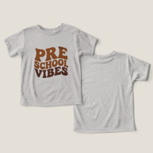 Back to school:s första dag före K Preschool Groov T Shirt